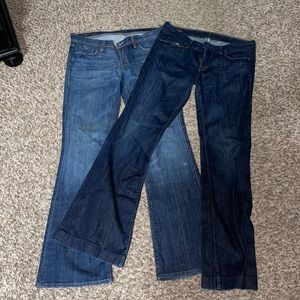 Citizens of humanity jeans. 2 pair